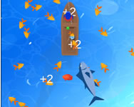 Fish master cápás HTML5 játék