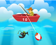 fishing HTML5 cápás HTML5 játék